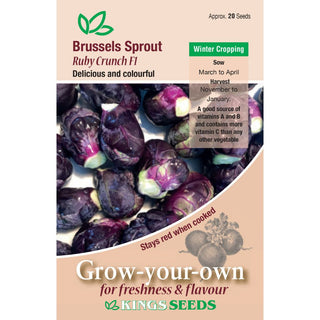 Brussels Sprout Ruby Crunch F1