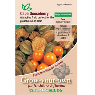 Kings Seeds Cape Gooseberry