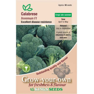 Kings Seeds Calabrese Ironman F1 Rhs Agm