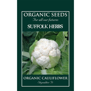 Suffolk Herbs Organic Cauliflower Skywalker F1