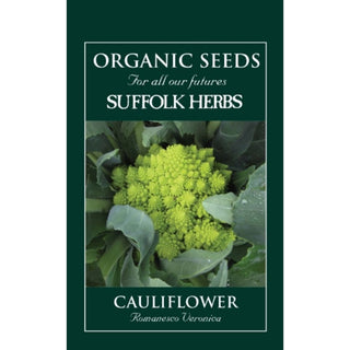 Suffolk Herbs Organic Cauliflower Romanesco Veronica