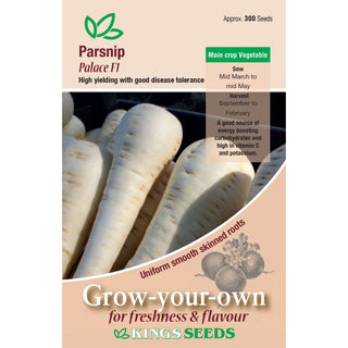 Kings Seeds Parsnip Palace F1