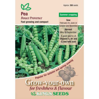 Kings Seeds Pea Douce Provence