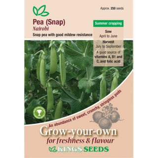Kings Seeds Pea (Snap) Nairobi (Snap)