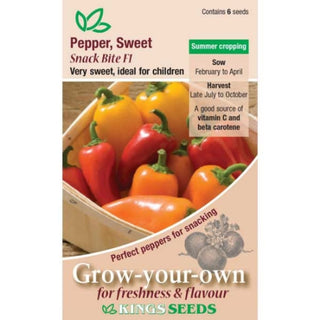 Kings Seeds Pepper Sweet Snackbite