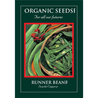 Suffolk Herbs Organic Runner Bean Scarlett Emperor