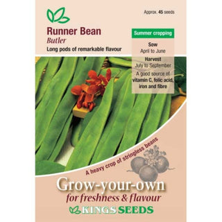 Kings Seeds Runner Bean Butler
