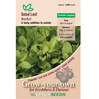 Kings Seeds Salad Leaf Rocket
