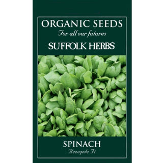 Suffolk Herbs Organic Spinach Renegade F1
