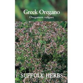 Suffolk Herbs Oregano Greek