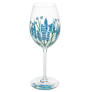 Jennifer McAteer My Favourite Delphinium Gin Glass