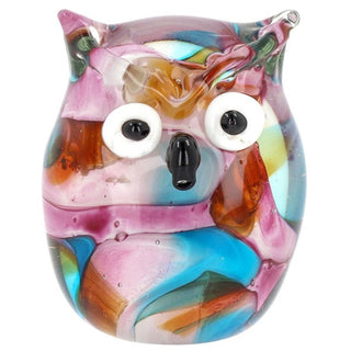 Art In Glass Handmade Owl