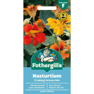 Mr Fothergills Nasturtium Arizona Mix