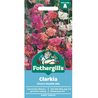 Mr Fothergills Clarkia Choice Double Mixed