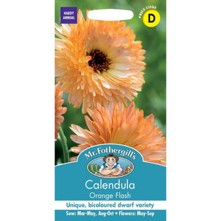 Mr Fothergills Calendula Orange Flash