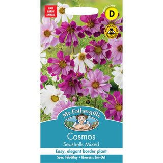 Mr Fothergills Cosmos Seashells Mixed