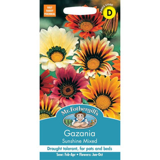 Mr Fothergills Gazania Sunshine Mixed