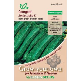 Kings Seeds Courgette Ambassador F1