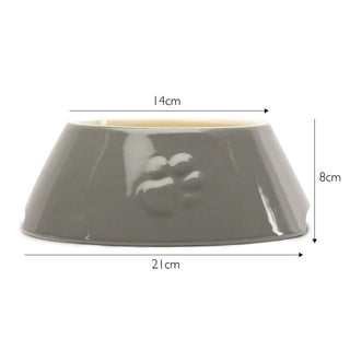 Scruffs Grey Non Tip Long Eared Bowl
