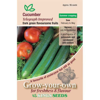 Kings Seeds Cucumber Telegraph Improved