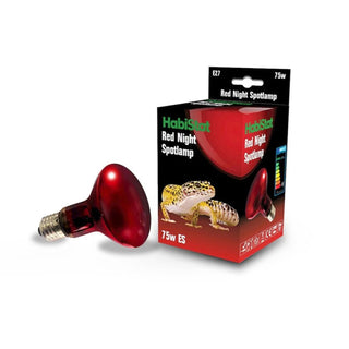 Habistat Red Night Spot Lamp Screw Fitting