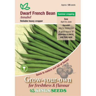 Kings Seeds Dwarf French Bean Annabel