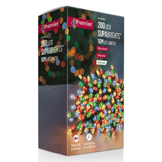 Premier 200 Multi Action Superbrights LED with Timer