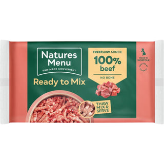 Natures Menu Frozen Free Flow Beef Mince