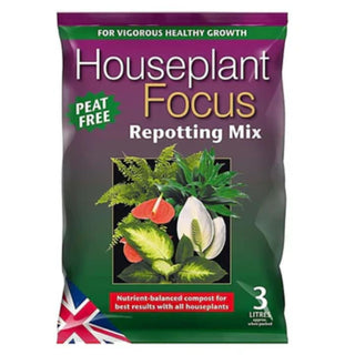 Growth Technology Houseplant Focus Repotting Mix Peat Free