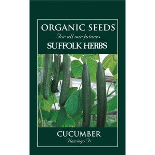 Suffolk Herbs Organic Cucumber Flamingo F1