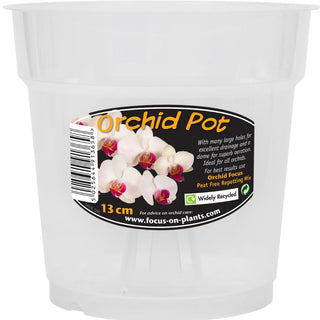 Growth Technology Clear Orchid Pot