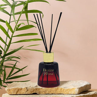Desire Glass Round Diffuser Pomegranate
