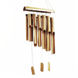 Bamboo Windchime - Natural finish