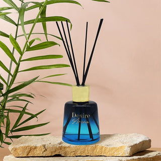 Desire Glass Round Diffuser Bergamot/Oud