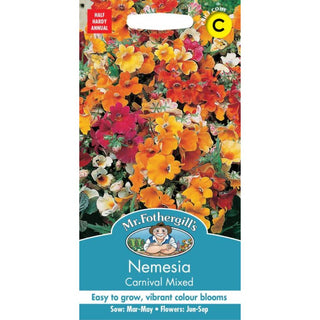 Mr Fothergills Nemesia Carnival Mixed