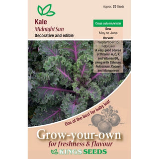 Kings Seeds Kale Midnight Sun