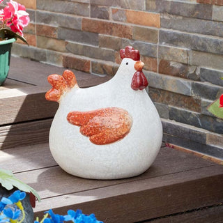 Flamboya Gardern Ornament Lady Cluck - Large