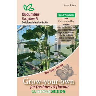 Kings Seeds Cucumber Partytime F1