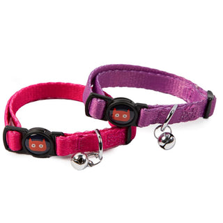 Doodlebone Cat collar Duo Fuchsia/Blush