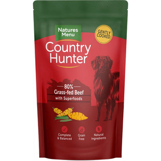 Country Hunter Dog Pouch Grass Grazed Beef