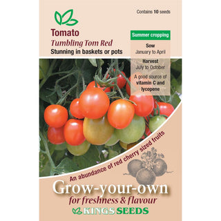 Kings Seeds Tomato Tumbling Tom Red