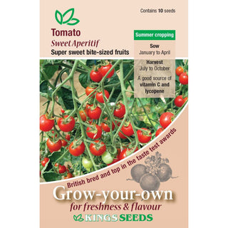 Kings Seeds Tomato Sweet Aperitif
