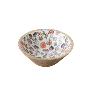Autumnal Wooden Bowl