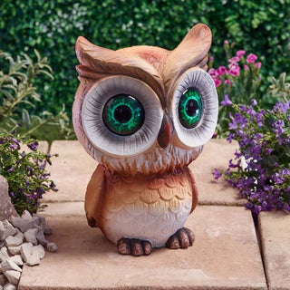 Smart Solar Glow Eyes - Owl