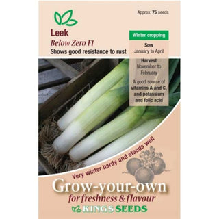 Kings Seeds Leek Below Zero F1
