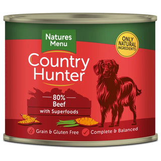 Natures Menu Country Hunter Dog Can Beef