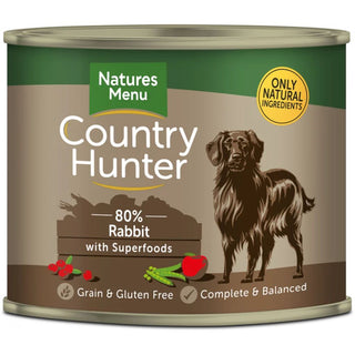 Country Hunter Dog Can Rabbit & Cranberry