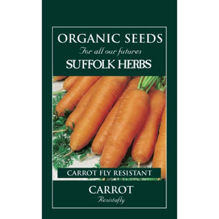 Suffolk Herbs Organic Carrot Resistafly F1