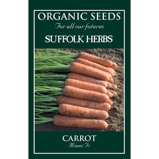 Suffolk Herbs Organic Carrot Miami F1