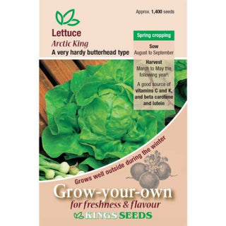 Kings Seeds Lettuce Arctic King